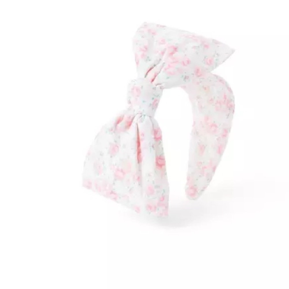 JANIE and JACK FLORAL BOW HEADBAND